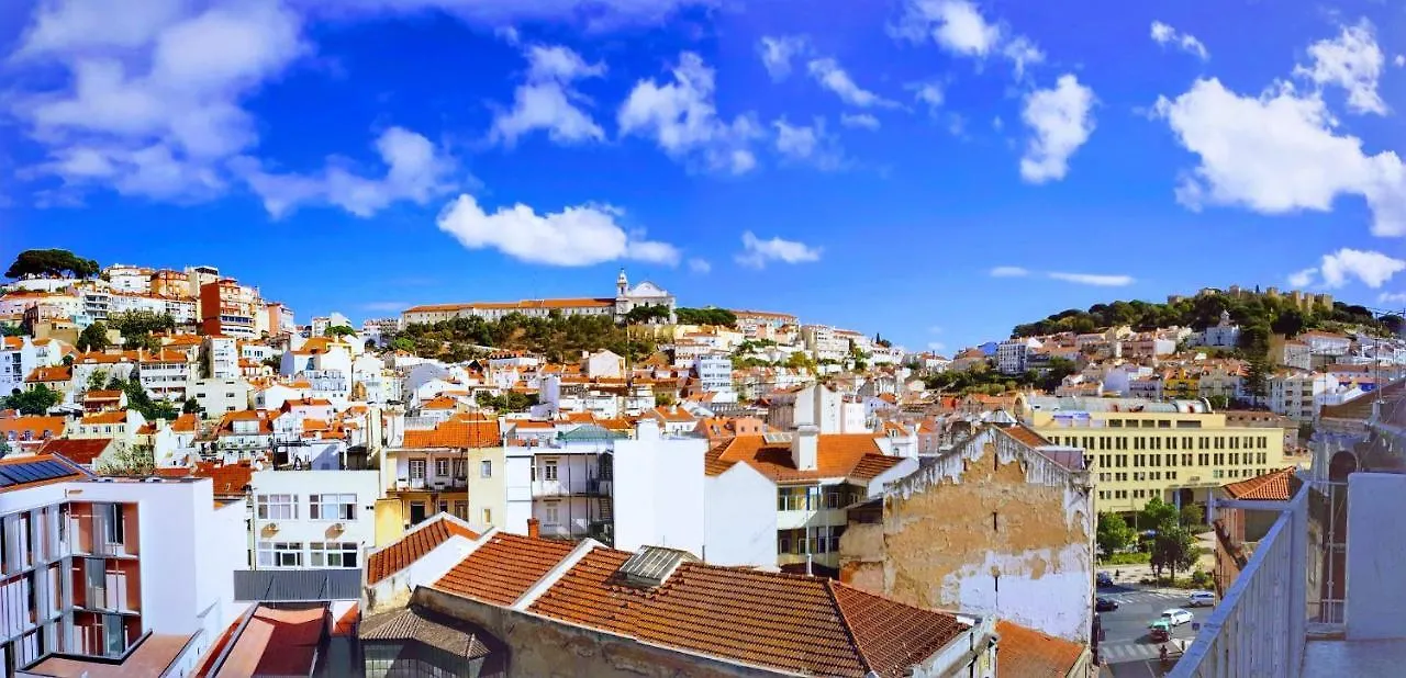 Lejlighed Amazing Downtown Apt With Small Balcony With View Over The Castle Lisboa